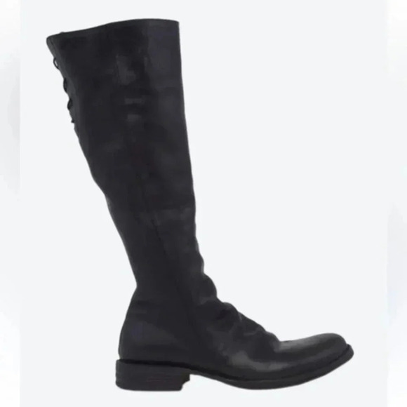 Fiorentini + Baker Emma Eternity Leather Knee High Boots in Nero Cusna 37 - Picture 1 of 11